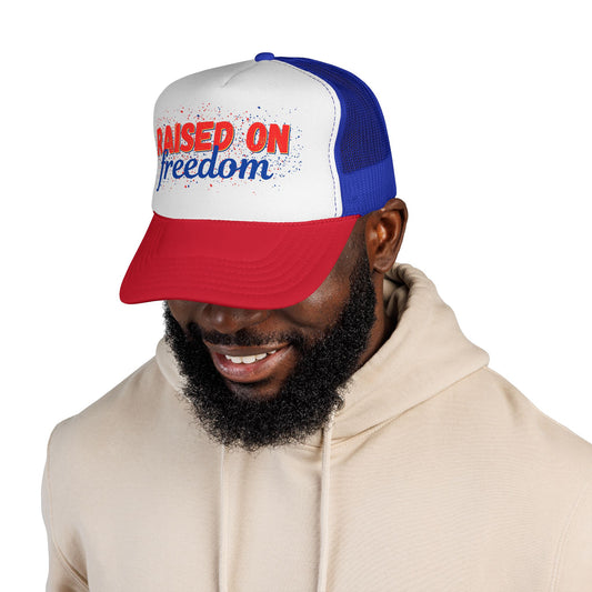 Raised on Freedom Trucker Hat