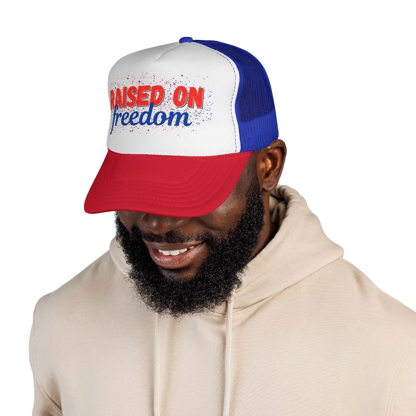 Raised on Freedom Trucker Hat