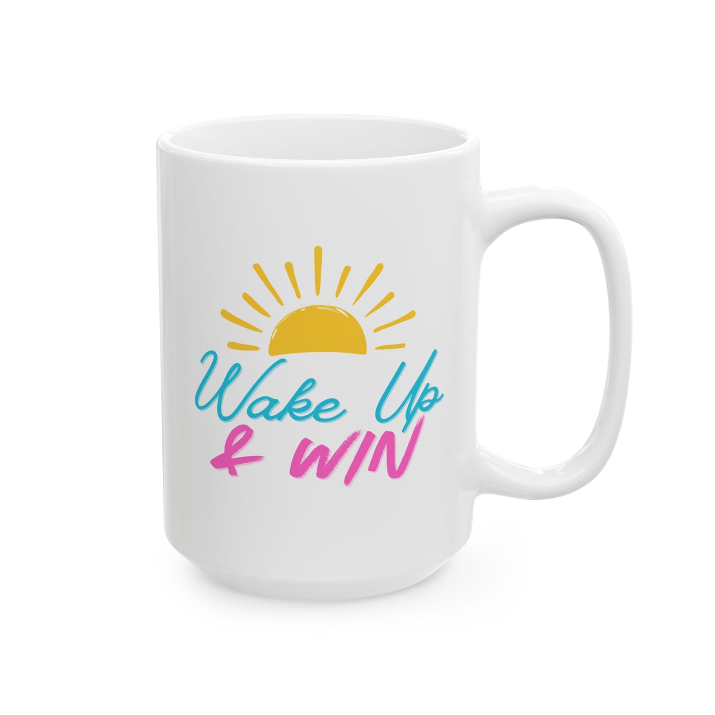 Wake Up & Win Coffee Mug