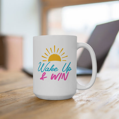 Wake Up & Win Coffee Mug