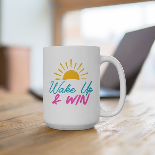 Wake Up & Win Coffee Mug