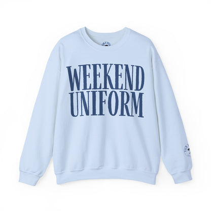 Weekend Uniform Crewneck Fleece Sweatshirt
