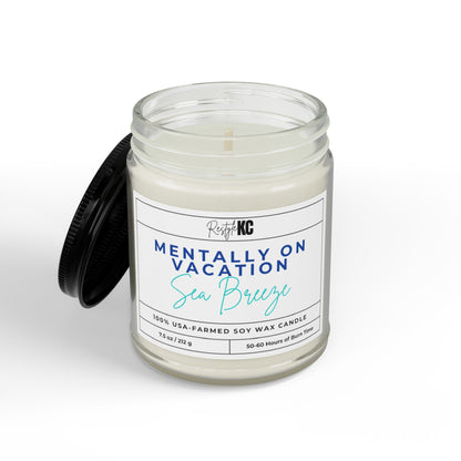 Mentally On Vacation Sea Breeze Soy Candle