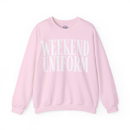 Weekend Uniform Crewneck Fleece Sweatshirt