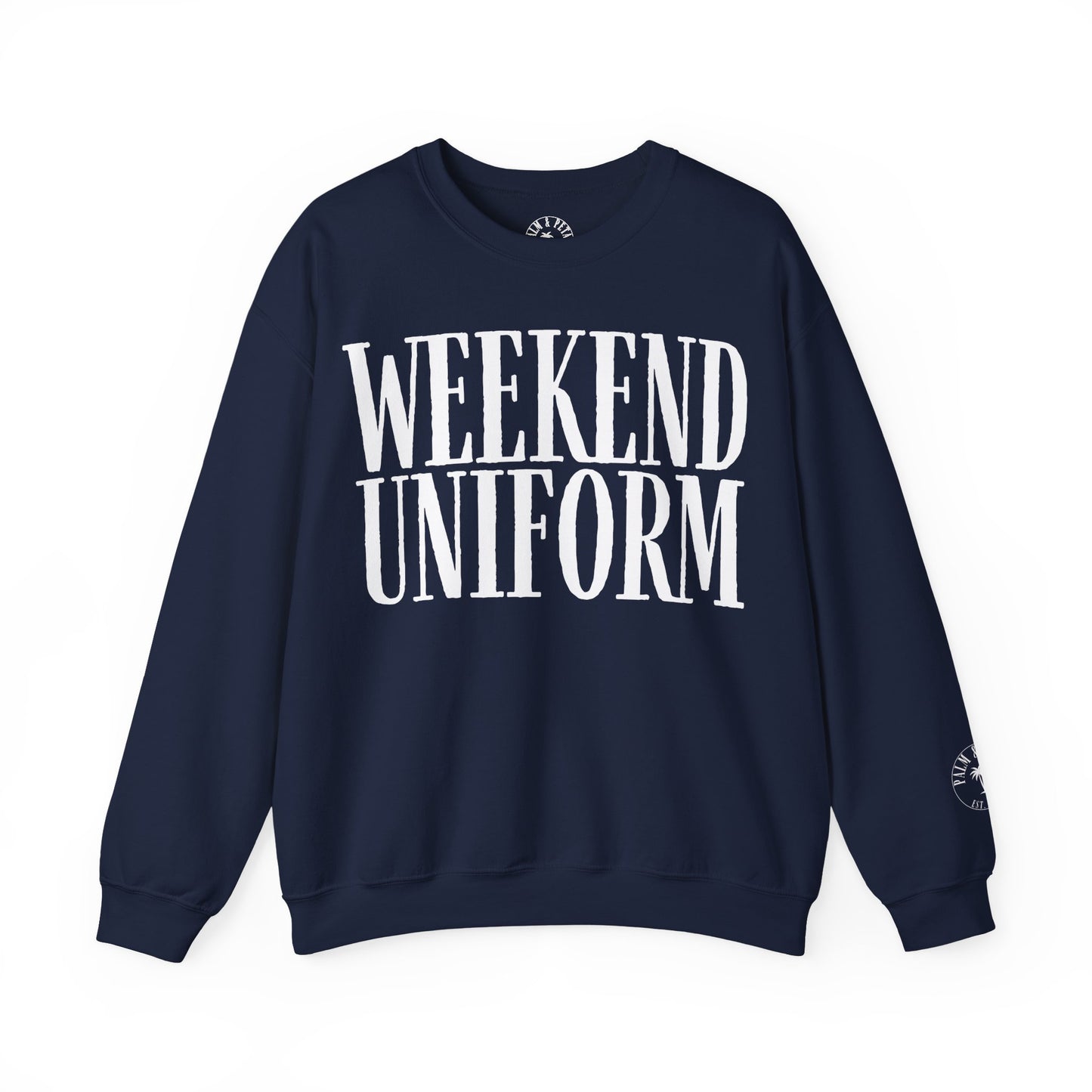 Weekend Uniform Crewneck Fleece Sweatshirt