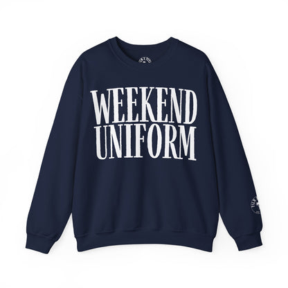 Weekend Uniform Crewneck Fleece Sweatshirt