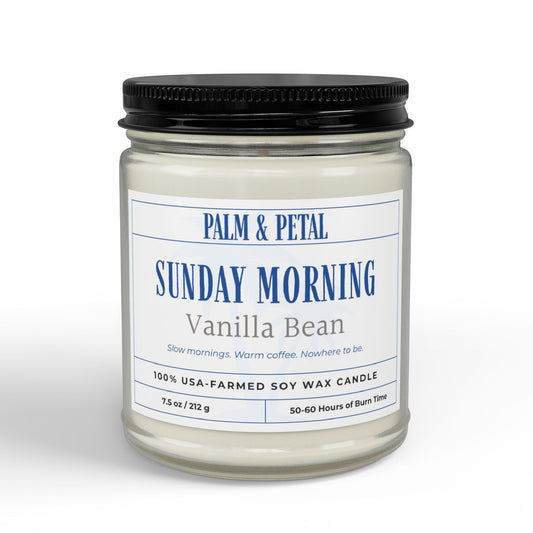 Sunday Morning Vanilla Bean Soy Candle