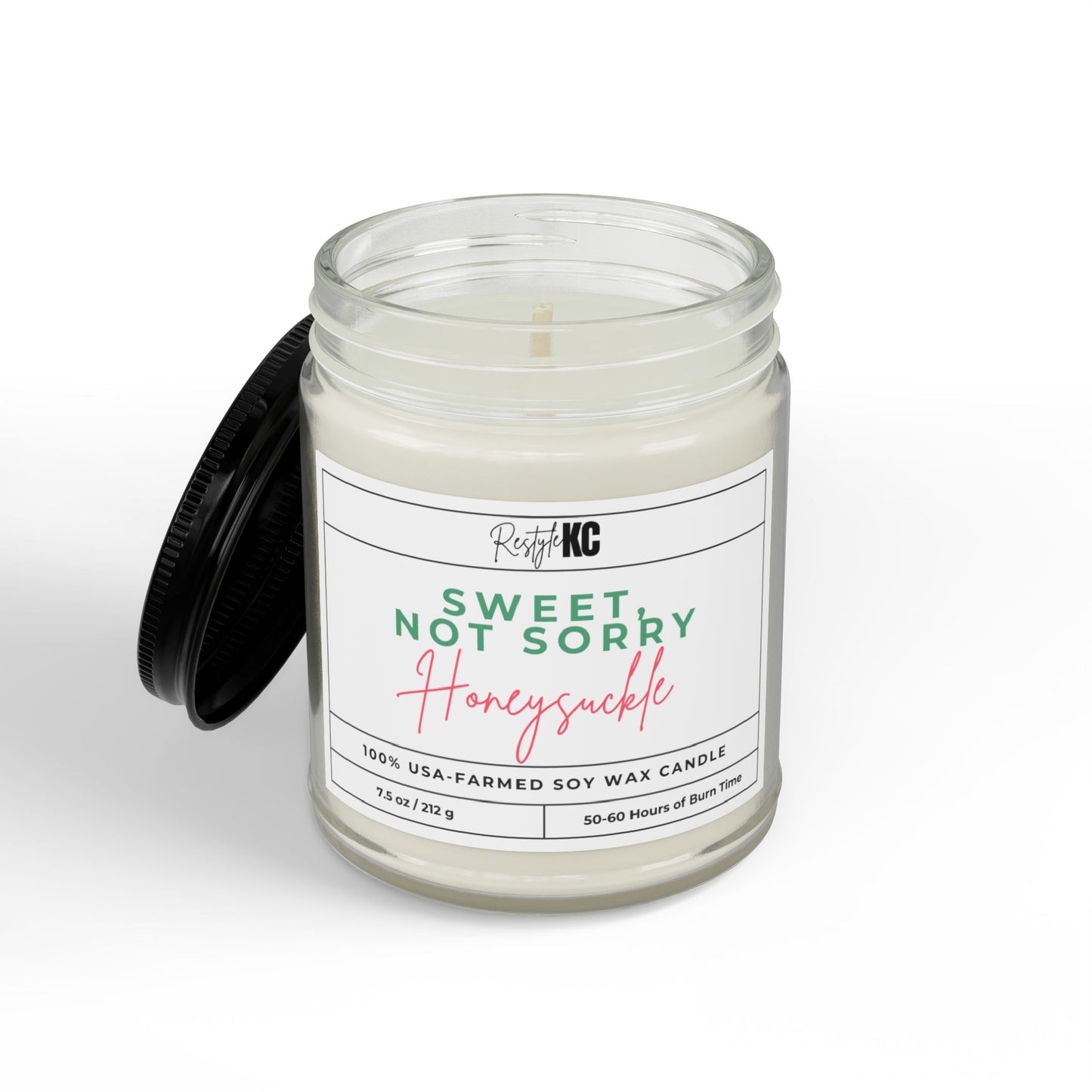 Sweet Not Sorry Honeysuckle Soy Candle