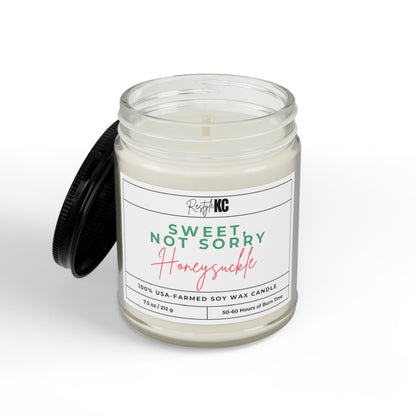 Sweet Not Sorry Honeysuckle Soy Candle