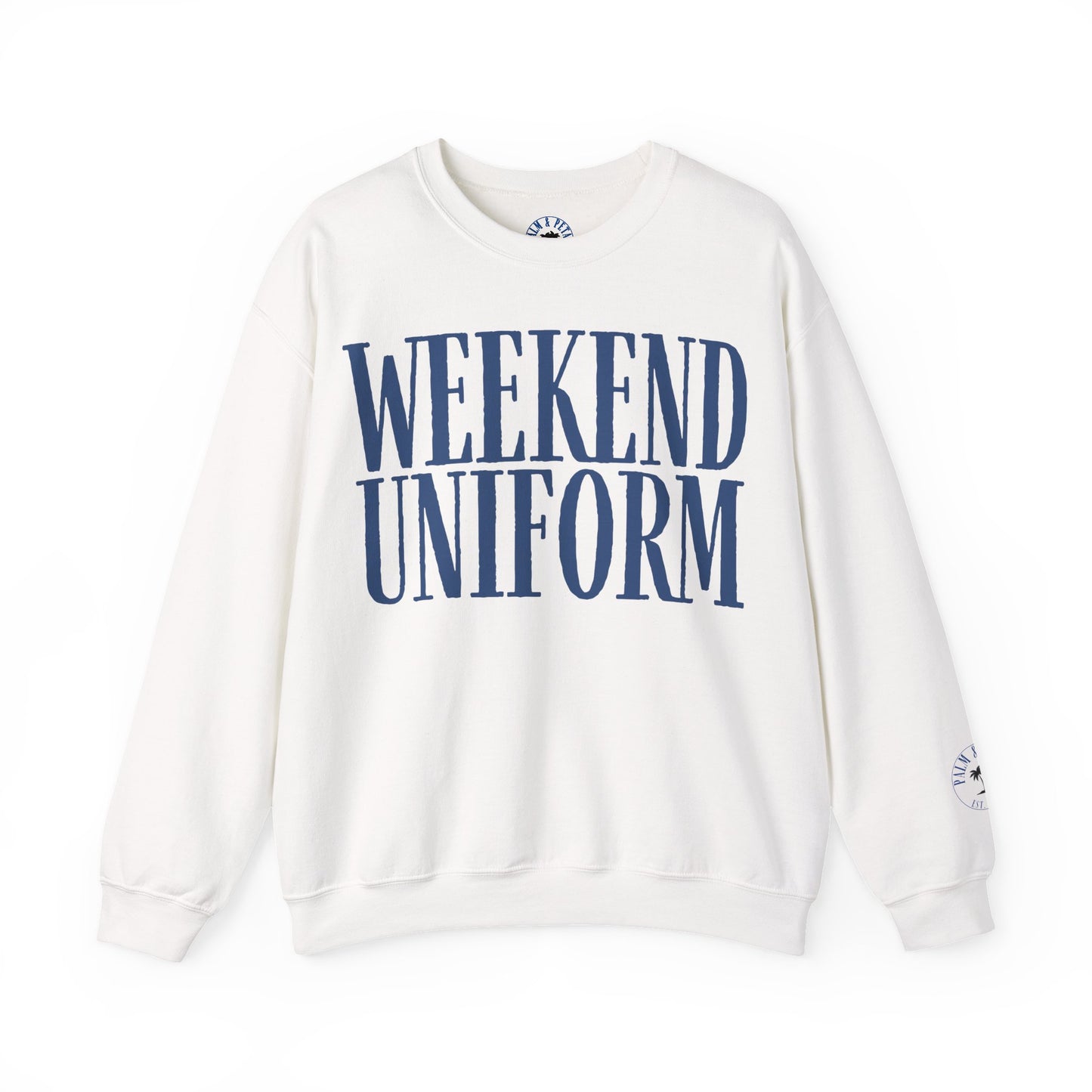 Weekend Uniform Crewneck Fleece Sweatshirt